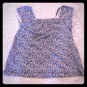 Crazy8 blouse  girls 7-8